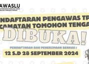 Tertarik menjadi Pengawas TPS? ayo daftar di Panwascam terdekat