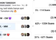 WLMM menang telak di TPS Caroll Sendy Tomohon Tangguh