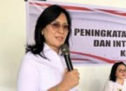 Sekda Lynda Watania Berikan Materi Kegiatan Peningkatan Wawasan Kebangsaan dan Integritas di Kecamatan Eris