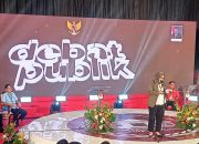 KPU Bitung Sukses Gelar Debat ke 2 Calon Walikota dan Wakil Walikota