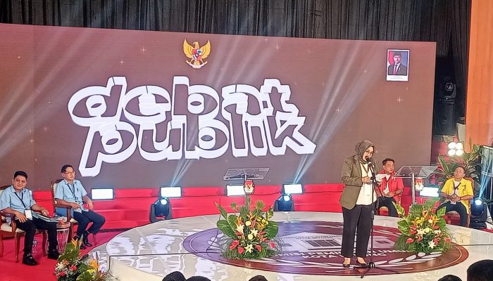 KPU Bitung Sukses Gelar Debat ke 2 Calon Walikota dan Wakil Walikota