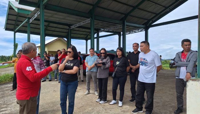 Ditinjau Sekda Lynda Watania, Pemkab Minahasa mulai tertibkan bangunan di area sempadan danau Tondano