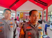 Pimpin Sertijab Pejabat di Polres Bitung, Ini Kapolres Albert Zai