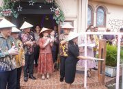 Wabup Vanda Sarundajang Hadiri Ibadah Minggu dan Pencanangan Gerakan Menanam di KGPM Sidang Sola Gratia Kiawa