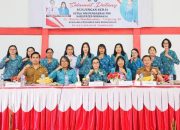 Ketua TP-PKK Martina Dondokambey Lengkong Kunjungi Tiga Kecamatan di Hari Kelima Kunker