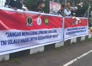 BSM Bitung “Deklarasi” Dukung Revisi UU TNI Sambil Bagi Takjil