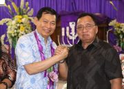 Bupati RD dampingi Wagub Sulut dalam Soft Launching W.J Rumambi di GMIM Sentrum Kakas