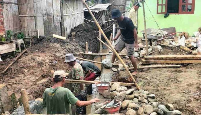 Desa Tanamon Bangun Drainase Usai Dana Desa 2025 Cair