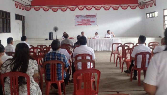 Pemdes Ranotongkor Timur gelar sosialisasi Penggunaan Dana Desa tahun anggaran 2025