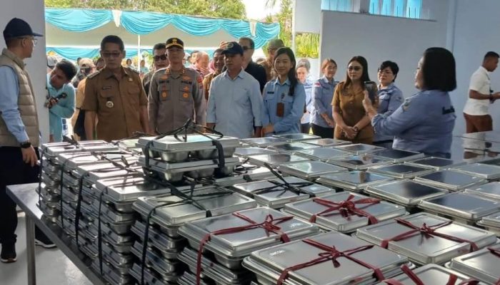 Dapur Makan Bergizi Resmi Hadir di Ranowulu Bitung, Layani Ribuan Siswa dan Ibu Hamil