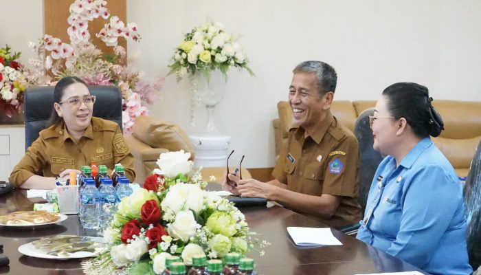 Wabup Vasung terima kunjungan Kakanwil BKKBN Sulut bahas realisasi DAK BOKB yang masih dibawah target