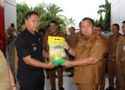 Diluncurkan Bupati RD, bantuan pangan murah mulai disebar di Kabupaten Minahasa