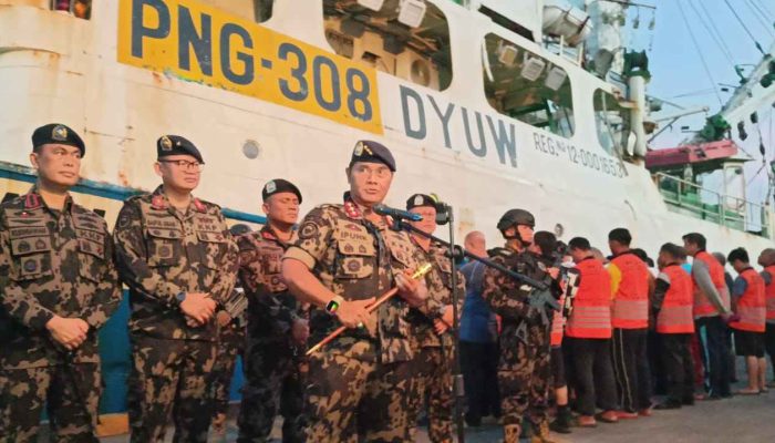Jaring Raksasa Filipina Ditangkap di Laut Indonesia, Kerugian Rp189,5 Miliar Diselamatkan