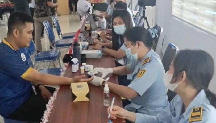 Kolaborasi Bersama KKP, BKK Bitung Gelar Layanan Kesehatan Gratis