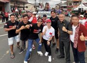 Disaksikan Wabup Vasung, Pawai Pembangunan HUT ke-80 RI di Kecamatan Kawangkoan Raya meriah