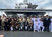 Peringati HUT Mahkamah Agung, PN/Perikanan Bitung Gelar Tabur Bunga di Kapal Patroli ORCA 04