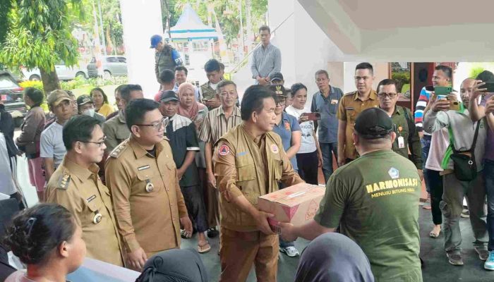 Pemprov Sulut Salurkan Bantuan untuk Warga Terdampak Banjir Bitung