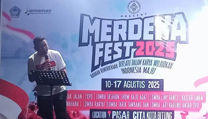 Resmi Dibuka, Merdeka Fest 2025 Hidupkan Semangat Ekonomi dan Kebersamaan di Bitung