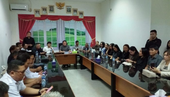 LSM dan Wartawan Audiensi dengan DPRD Minsel, Bahas Aspirasi hingga Dugaan Limbah