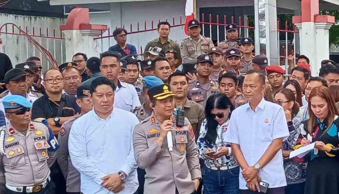 Aksi Bitung Bergerak Berlangsung Damai, Kapolres: Jadi Contoh untuk Daerah Lain
