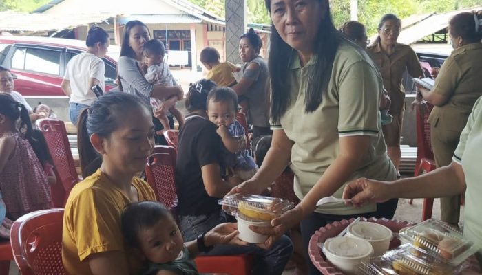Tingkatkan kesehatan Balita dan lansia, Pemdes Ranotongkor Timur rutin gelar Posyandu