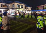 Polres Bitung Gelar Apel KRYD, Antisipasi Aktivitas Malam Minggu