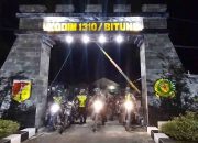 Kodim 1310/Bitung Bersama Ormas Gelar Patroli Gabungan Jaga Kamtibmas
