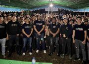 Polres Bitung Sentuh Karakter Generasi Muda lewat Perkemahan Pramuka