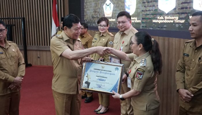 Diterima Vanda Sarundajang, Pemkab Minahasa raih penghargaan terbaik Penurunan Stunting