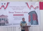 KPK RI : Soal tata kelola transparan, Desa Tonsea Lama contoh bagi desa lainnya di Minahasa