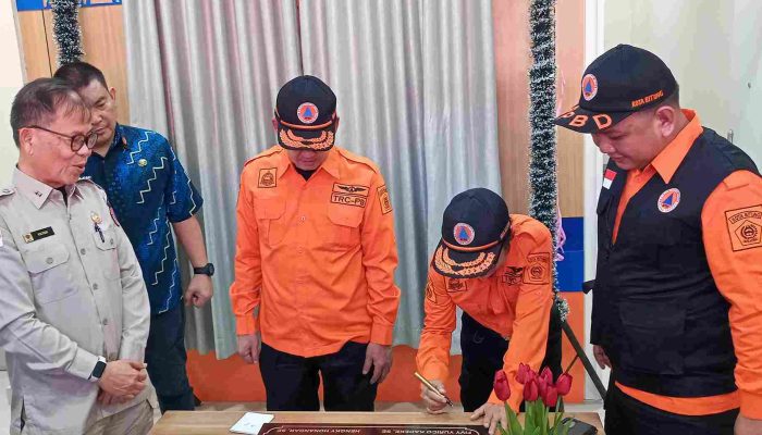 BPBD Bitung Resmikan Pusat Pengendalian Operasi, Perkuat Respons Kebencanaan