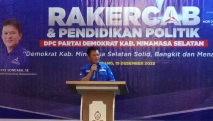 Royke Sondakh: Rakercab Forum Penting Satukan Arah Kebijakan Partai