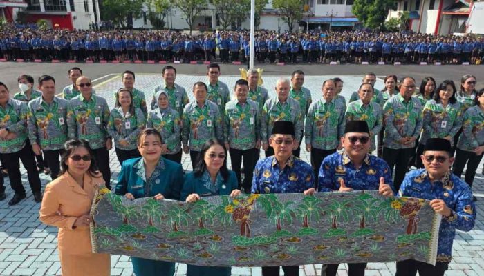 Pemkot Bitung Resmi Launching Batik Harmoni, Digadang Jadi Identitas Daerah