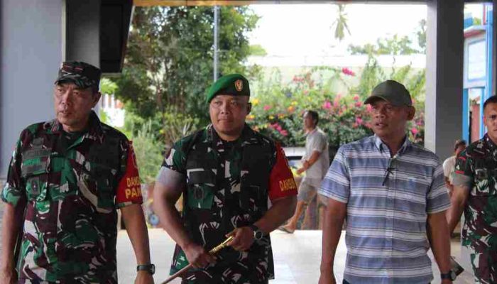 Pastikan Kesiapan Pengamanan Kunjungan RI 2, Dandim 1310/Bitung Pimpin Apel Gelar Pasukan