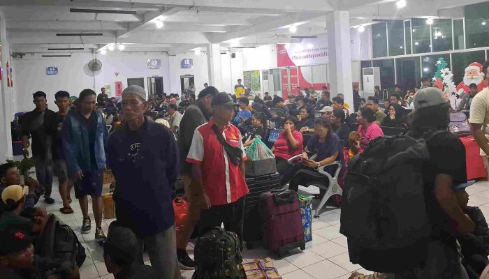 Libur Nataru, Pelindo Regional 4 Bitung Siap Hadapi Lonjakan Arus Penumpang dan Kapal