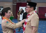 Vanda Sarundajang lantik Andrei Ang  sebagai Ketua Gerakan Pramuka Kota Manado Periode 2025–2030