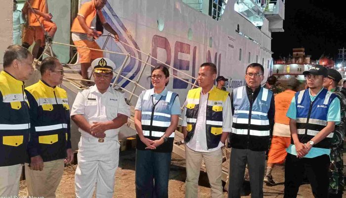 BPH Migas dan Dirut Pelni Pantau Bunkering KM Sangiang di Pelabuhan Bitung