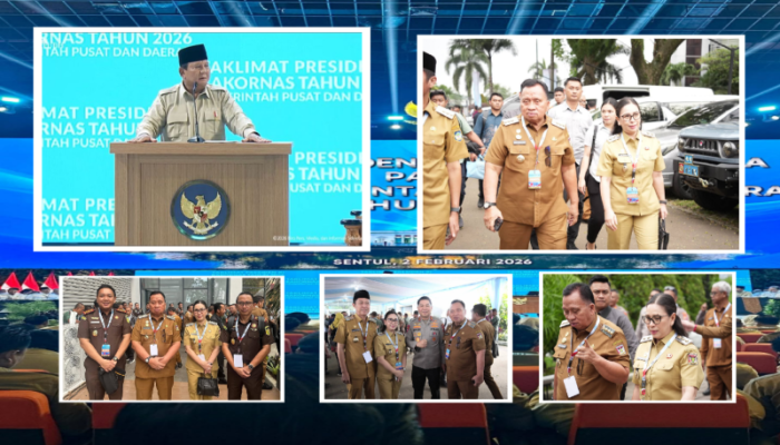 Dibuka Presiden Prabowo, RD Vasung ikut Rakornas Pemerintah Pusat dan Daerah di SICC Bogor