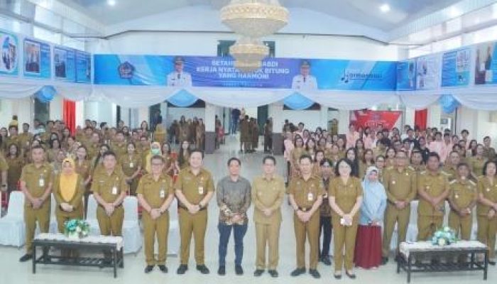 Hengky Honandar Buka Pelatihan Digital ASN di Bitung, Dorong Transformasi Pemerintahan