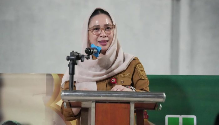 Gelar safari Ramadhan di Langowan, Wabup Vanda Sarundajang ajak umat muslim tetap jaga toleransi antar umat beragama