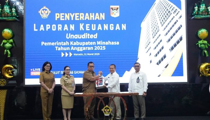 Bupati RD serahkan LKPD Unaudited ke BPK, Optimis raih WTP lagi