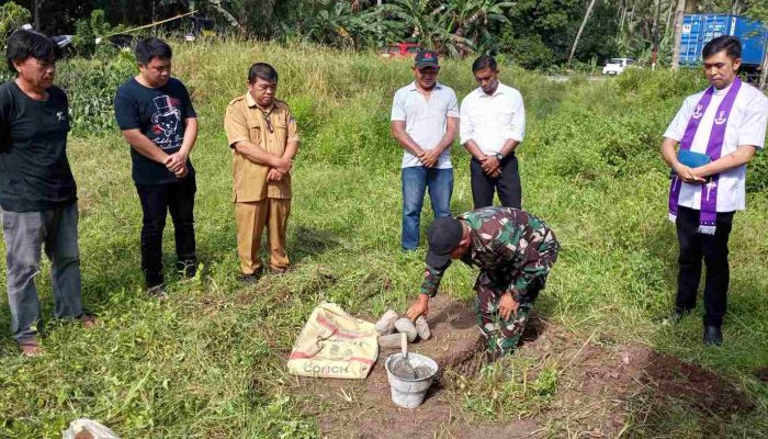 Peletakan Batu Pertama Gerai KDMP Sapa Barat, Dorong Kemandirian Ekonomi Desa