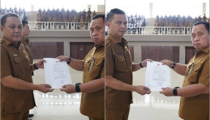 Mangundap dan Wagey ditunjuk Bupati RD plt Staf Ahli