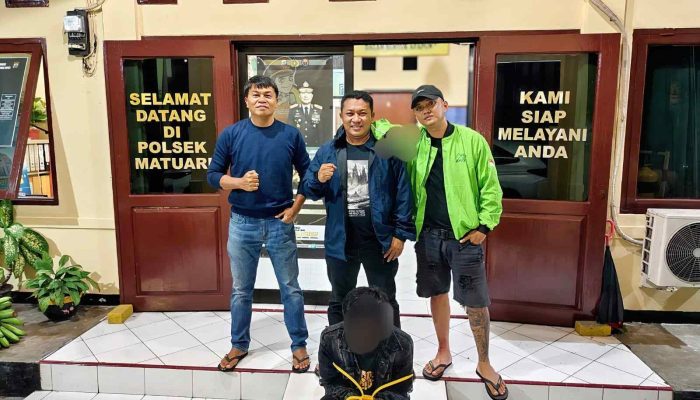 Penikaman di Bitung, Polisi Tangkap Pelaku Tiga Jam Setelah Kejadian