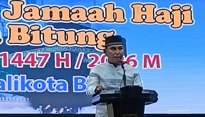 Pemkot Bitung Lepas 46 Calon Jamaah Haji ke Tanah Suci