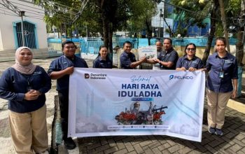Berbagi di Iduladha, Pelindo Bitung Salurkan Hewan Kurban untuk Warga Sekitar Pelabuhan