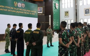 Kodam XIX/TT Gelar Geladi Jelang Lomba PSM Virtual TNI AD