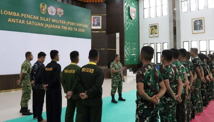 Kodam XIX/TT Gelar Geladi Jelang Lomba PSM Virtual TNI AD