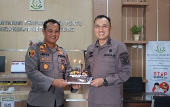 Polres Bitung Beri Kejutan untuk Kejari, Sinergi Penegakan Hukum Diperkuat